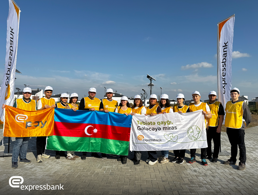 "Expressbank" Ağdamda “Zəfər naminə” ağacəkmə aksiyası keçirib - FOTOLAR